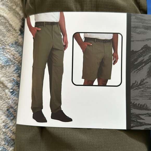 NWT • Gerry • convertible pant in army green - Picture 2 of 5